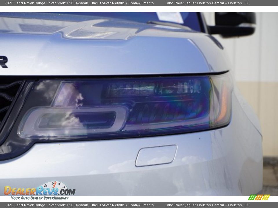 2020 Land Rover Range Rover Sport HSE Dynamic Indus Silver Metallic / Ebony/Pimento Photo #9