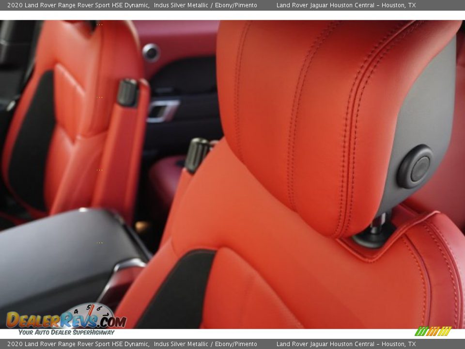 2020 Land Rover Range Rover Sport HSE Dynamic Indus Silver Metallic / Ebony/Pimento Photo #14
