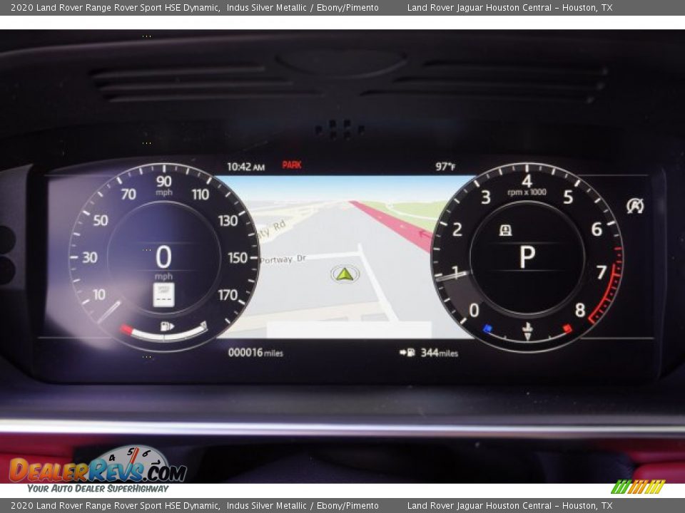 2020 Land Rover Range Rover Sport HSE Dynamic Gauges Photo #15