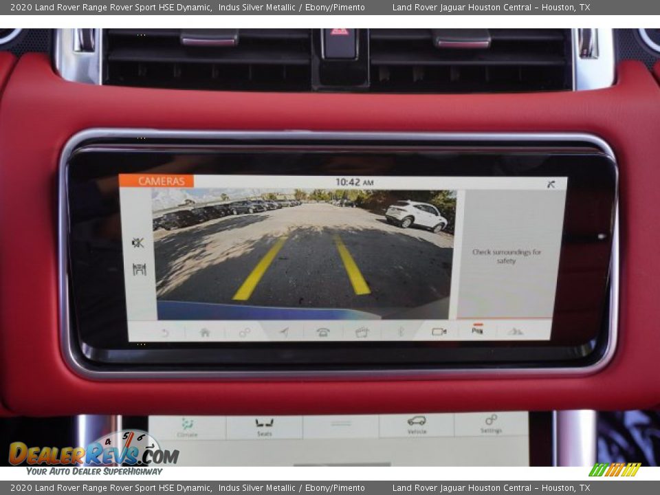 2020 Land Rover Range Rover Sport HSE Dynamic Indus Silver Metallic / Ebony/Pimento Photo #17