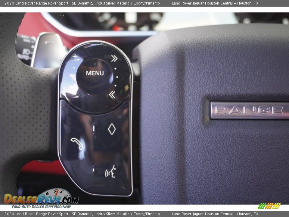 2020 Land Rover Range Rover Sport HSE Dynamic Steering Wheel Photo #24
