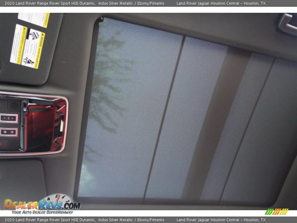 2020 Land Rover Range Rover Sport HSE Dynamic Indus Silver Metallic / Ebony/Pimento Photo #30