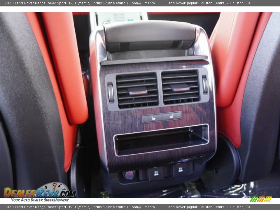 2020 Land Rover Range Rover Sport HSE Dynamic Indus Silver Metallic / Ebony/Pimento Photo #33