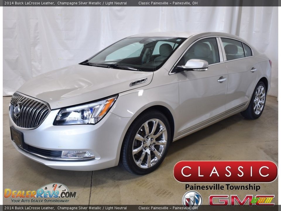 2014 Buick LaCrosse Leather Champagne Silver Metallic / Light Neutral Photo #1