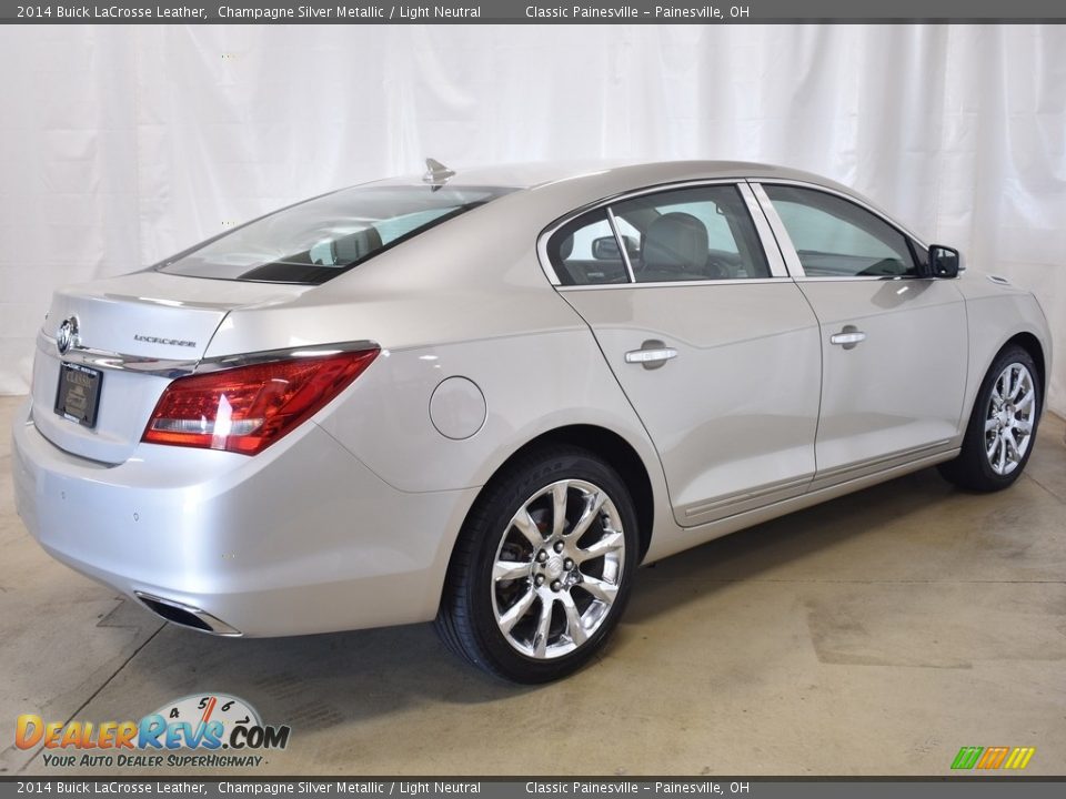 2014 Buick LaCrosse Leather Champagne Silver Metallic / Light Neutral Photo #2