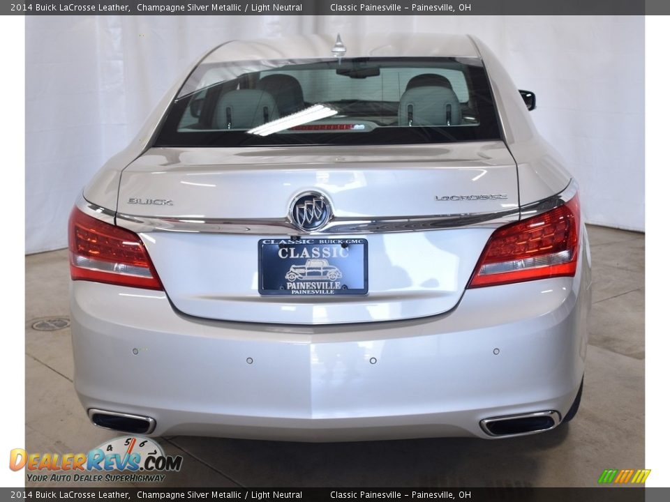 2014 Buick LaCrosse Leather Champagne Silver Metallic / Light Neutral Photo #3