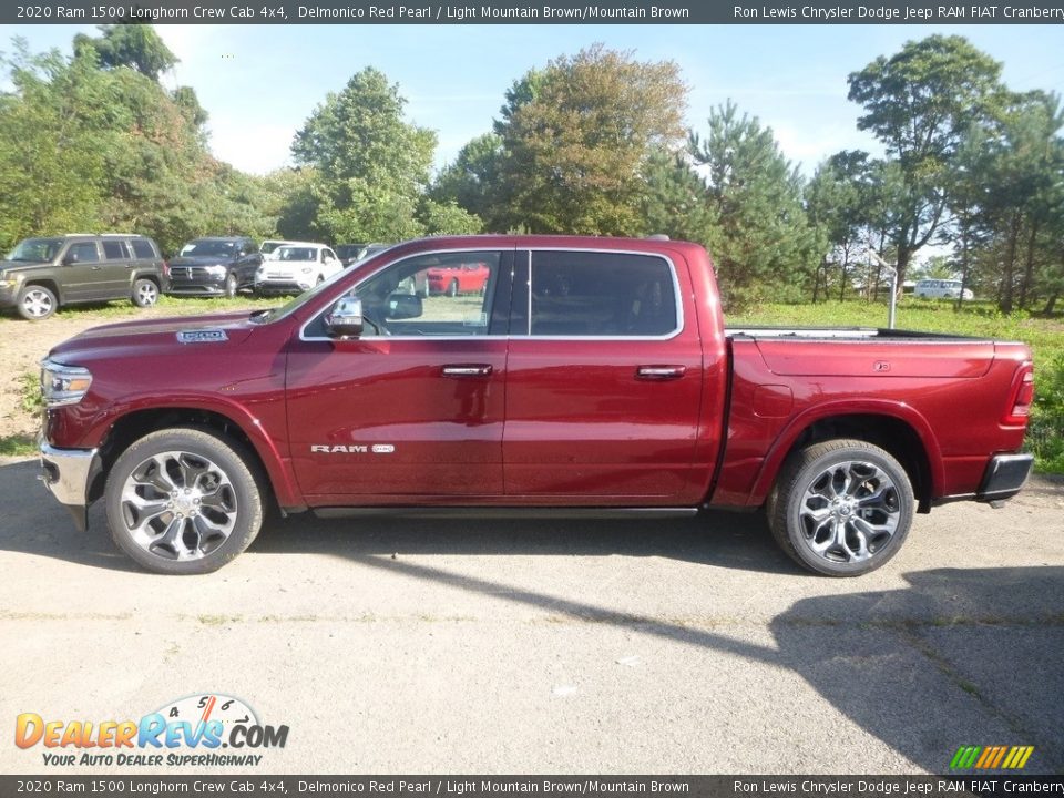 Delmonico Red Pearl 2020 Ram 1500 Longhorn Crew Cab 4x4 Photo #2