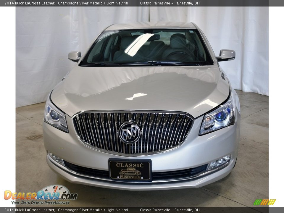 2014 Buick LaCrosse Leather Champagne Silver Metallic / Light Neutral Photo #4