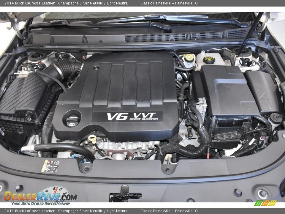 2014 Buick LaCrosse Leather Champagne Silver Metallic / Light Neutral Photo #6