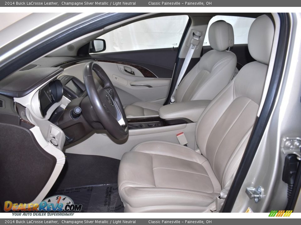 2014 Buick LaCrosse Leather Champagne Silver Metallic / Light Neutral Photo #7