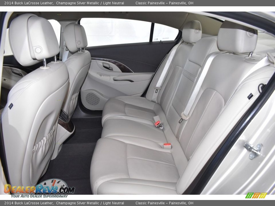 2014 Buick LaCrosse Leather Champagne Silver Metallic / Light Neutral Photo #8