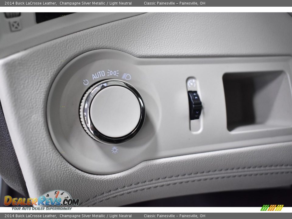 2014 Buick LaCrosse Leather Champagne Silver Metallic / Light Neutral Photo #11