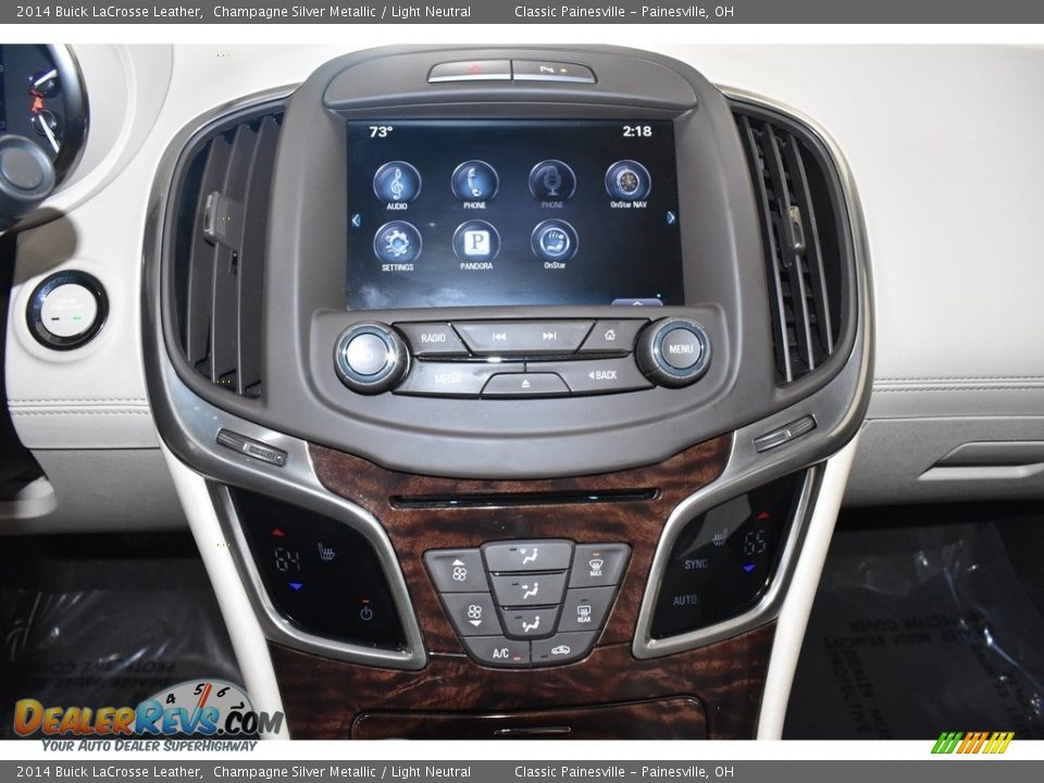 2014 Buick LaCrosse Leather Champagne Silver Metallic / Light Neutral Photo #13