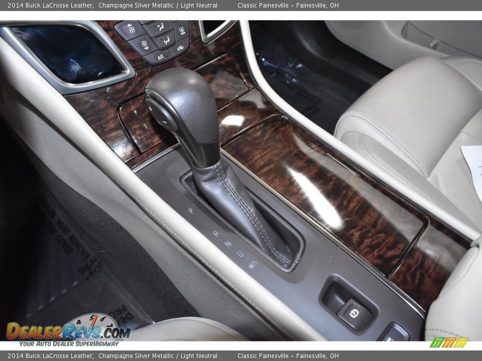 2014 Buick LaCrosse Leather Champagne Silver Metallic / Light Neutral Photo #14