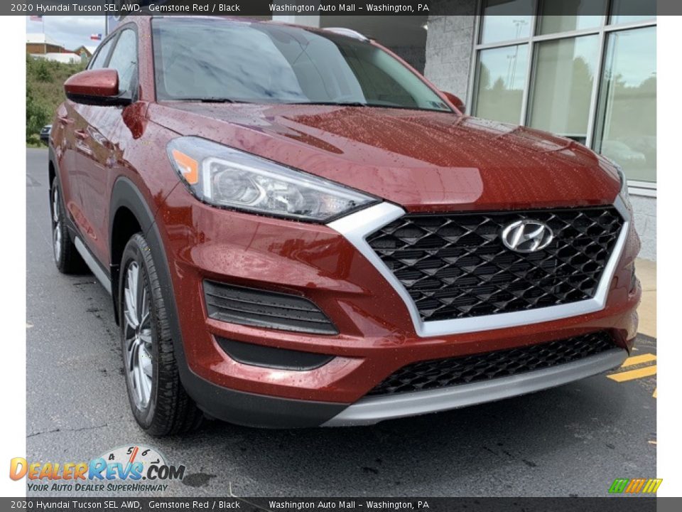 2020 Hyundai Tucson SEL AWD Gemstone Red / Black Photo #1