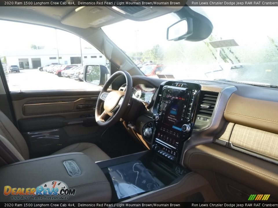 Dashboard of 2020 Ram 1500 Longhorn Crew Cab 4x4 Photo #10