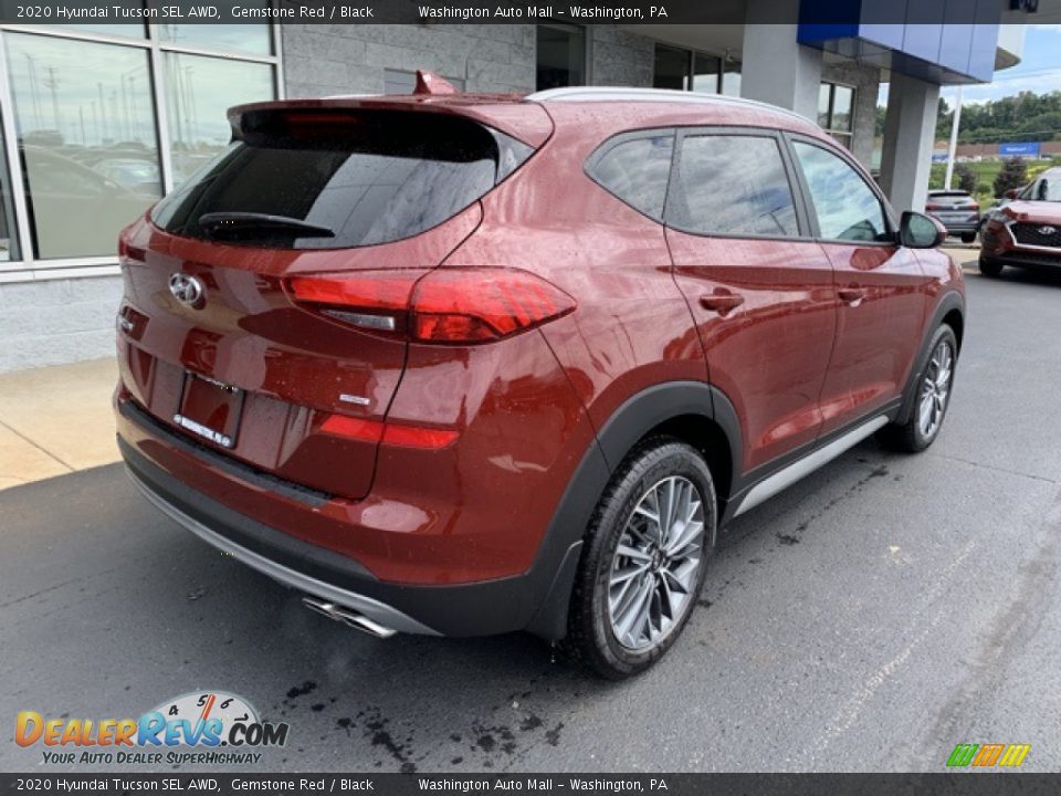 2020 Hyundai Tucson SEL AWD Gemstone Red / Black Photo #4