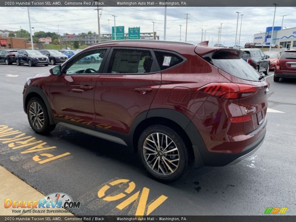 2020 Hyundai Tucson SEL AWD Gemstone Red / Black Photo #6