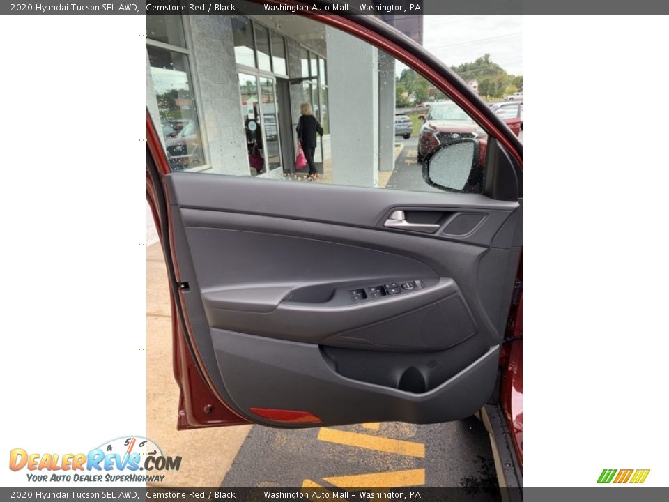 2020 Hyundai Tucson SEL AWD Gemstone Red / Black Photo #11