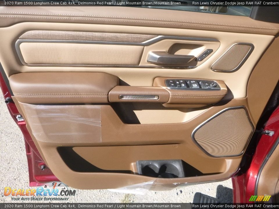 Door Panel of 2020 Ram 1500 Longhorn Crew Cab 4x4 Photo #14