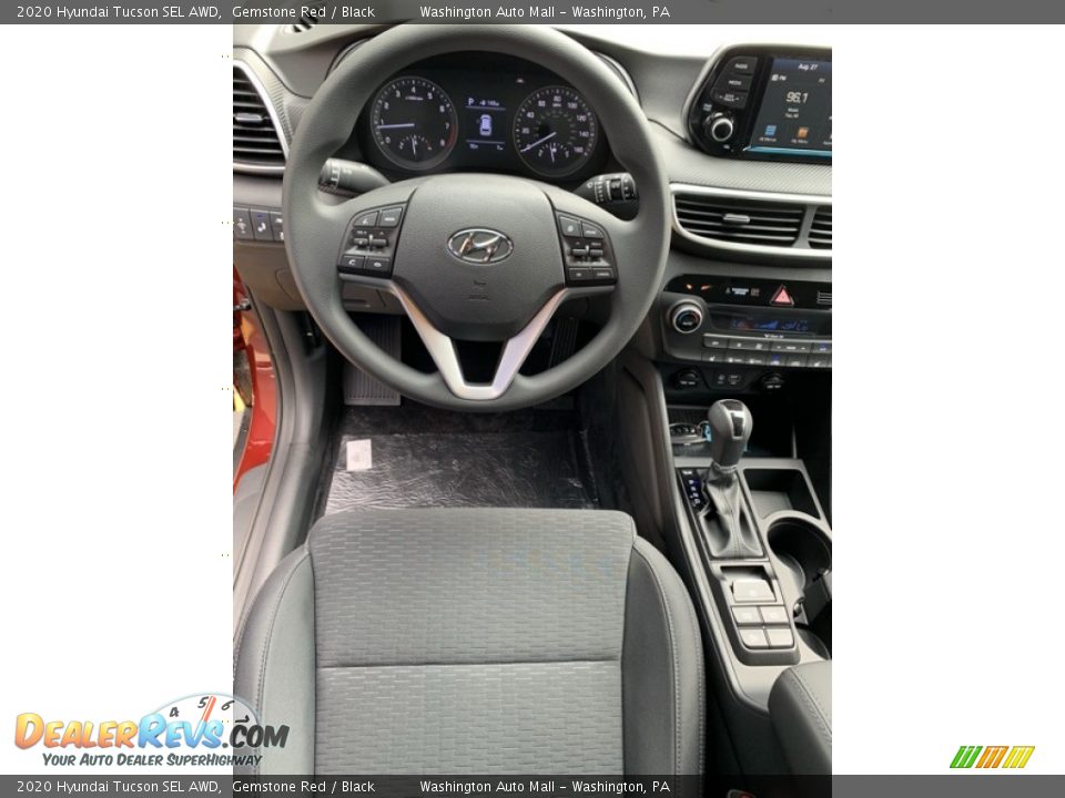 2020 Hyundai Tucson SEL AWD Gemstone Red / Black Photo #14