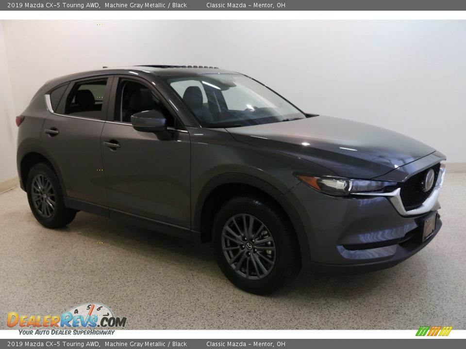 2019 Mazda CX-5 Touring AWD Machine Gray Metallic / Black Photo #1