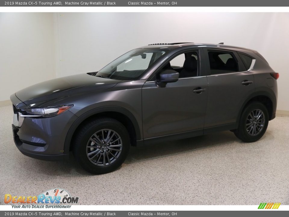 2019 Mazda CX-5 Touring AWD Machine Gray Metallic / Black Photo #3