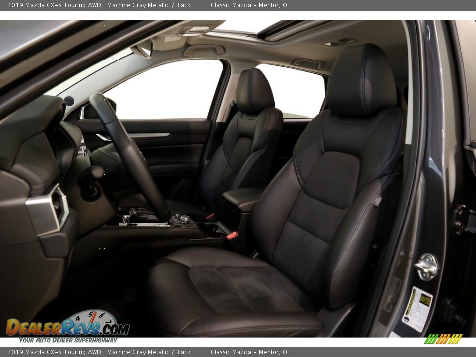 2019 Mazda CX-5 Touring AWD Machine Gray Metallic / Black Photo #5