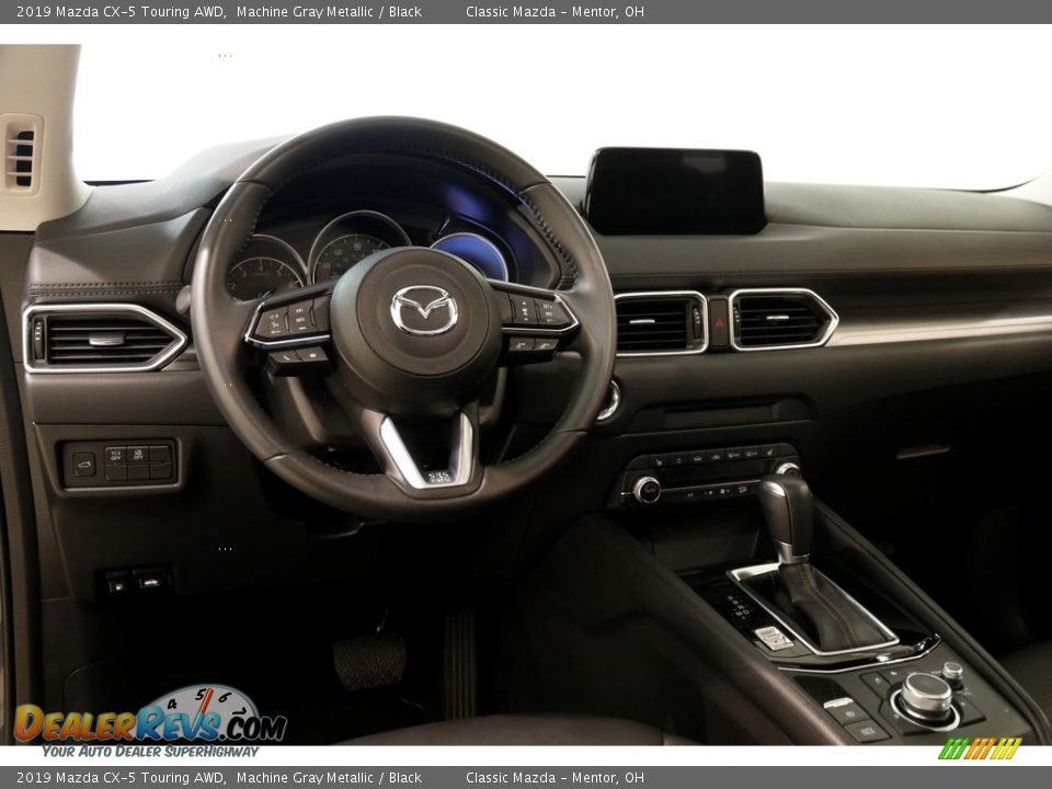 2019 Mazda CX-5 Touring AWD Machine Gray Metallic / Black Photo #6