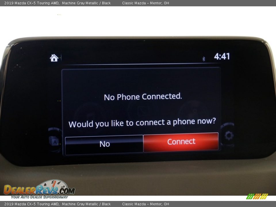 2019 Mazda CX-5 Touring AWD Machine Gray Metallic / Black Photo #11