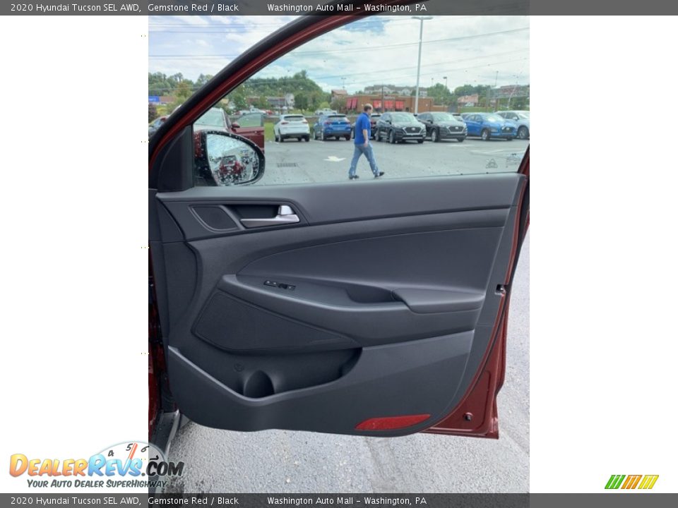 2020 Hyundai Tucson SEL AWD Gemstone Red / Black Photo #27