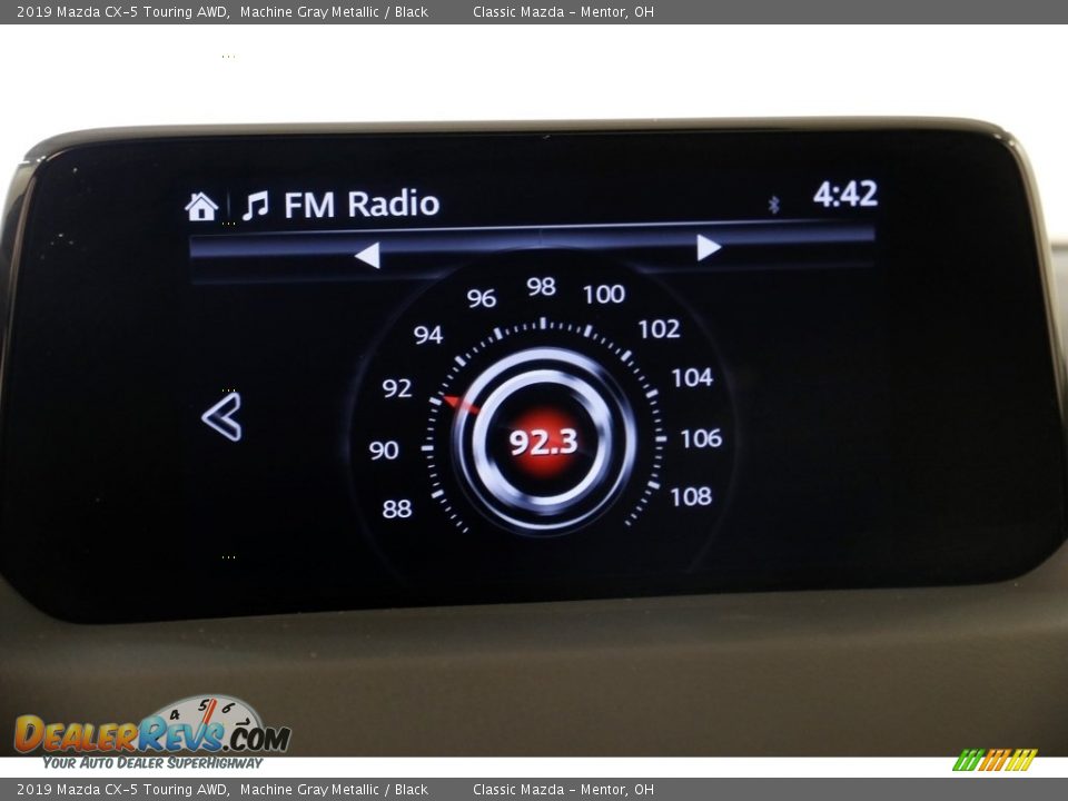 2019 Mazda CX-5 Touring AWD Machine Gray Metallic / Black Photo #12