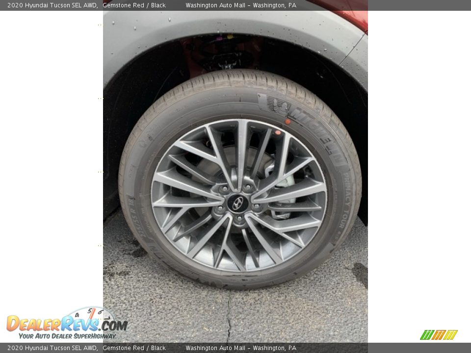 2020 Hyundai Tucson SEL AWD Gemstone Red / Black Photo #30
