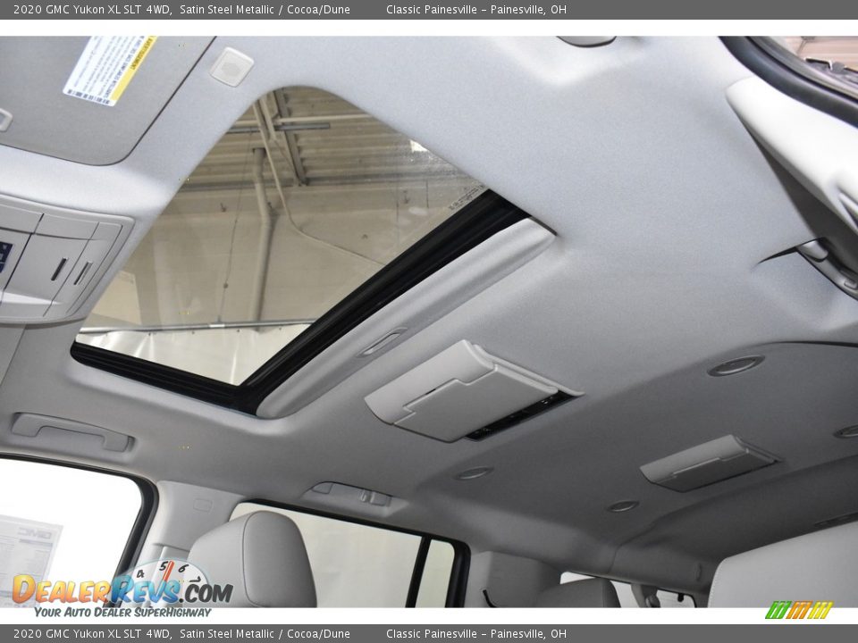 2020 GMC Yukon XL SLT 4WD Satin Steel Metallic / Cocoa/Dune Photo #6