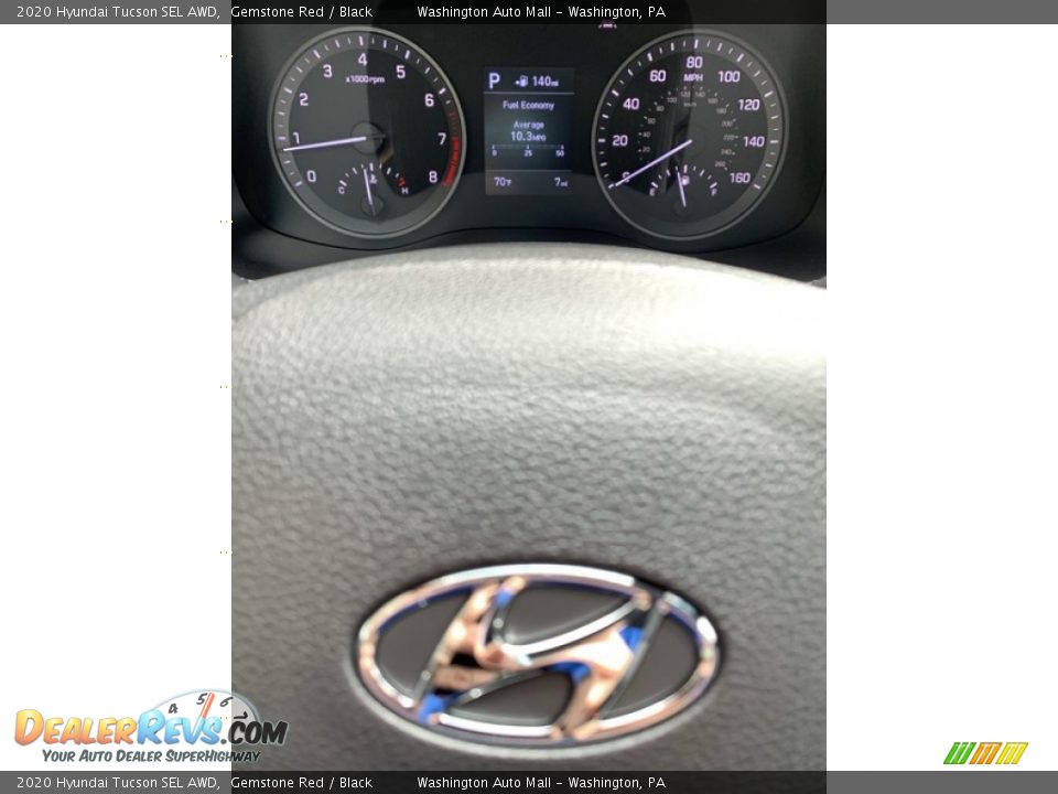 2020 Hyundai Tucson SEL AWD Gemstone Red / Black Photo #31