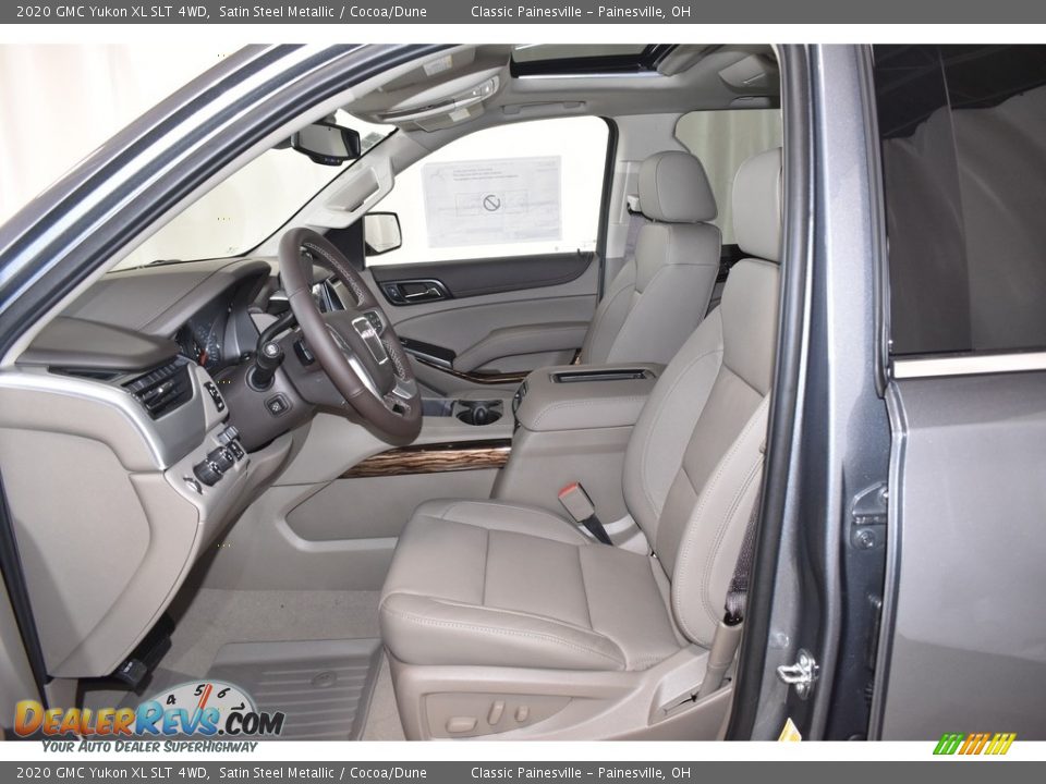 Cocoa/Dune Interior - 2020 GMC Yukon XL SLT 4WD Photo #7