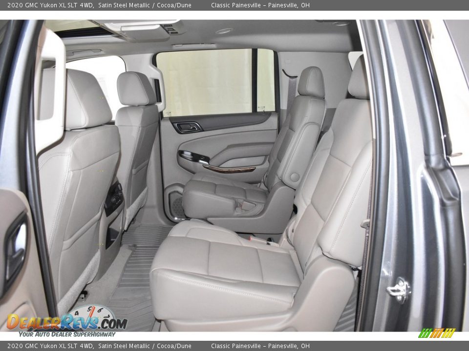 Rear Seat of 2020 GMC Yukon XL SLT 4WD Photo #8