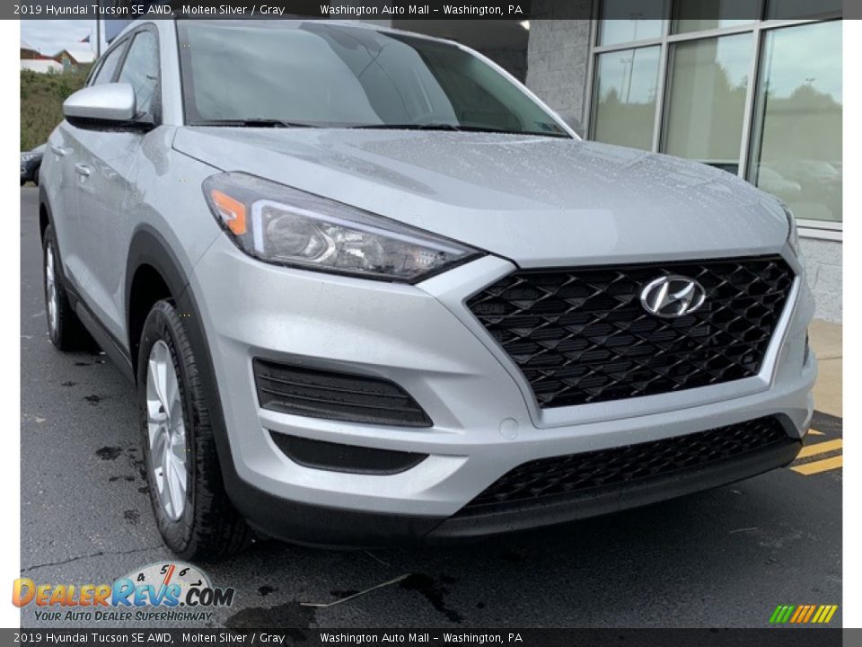 2019 Hyundai Tucson SE AWD Molten Silver / Gray Photo #1