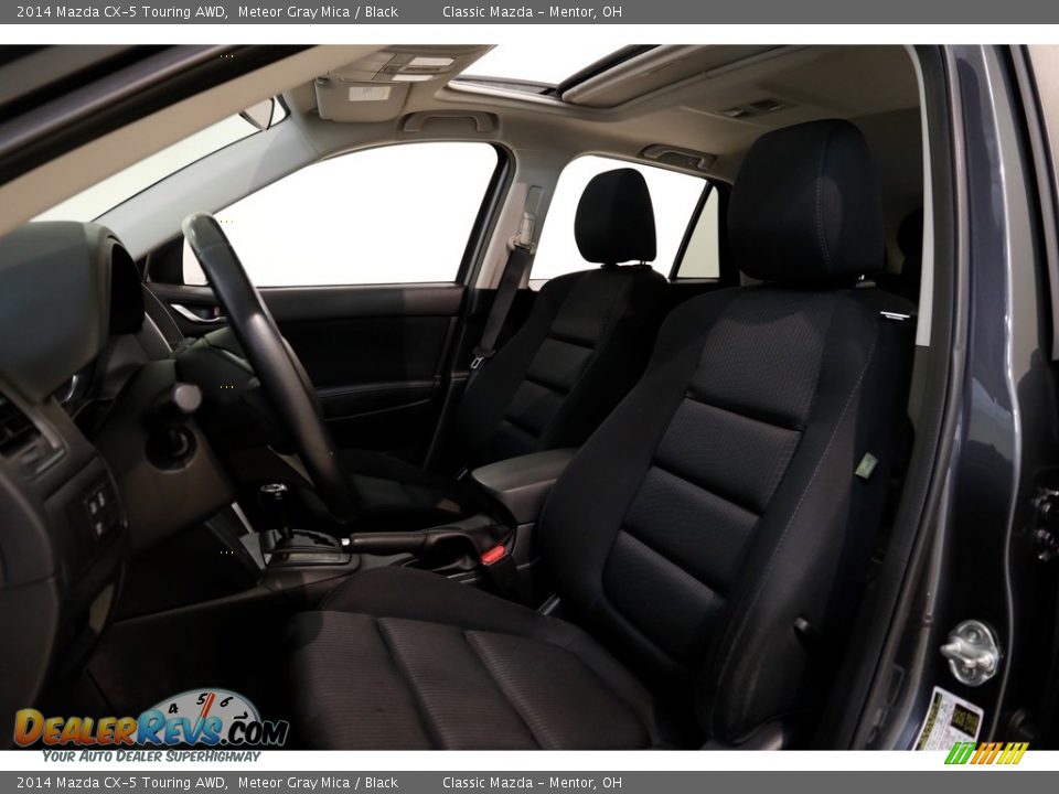 2014 Mazda CX-5 Touring AWD Meteor Gray Mica / Black Photo #5