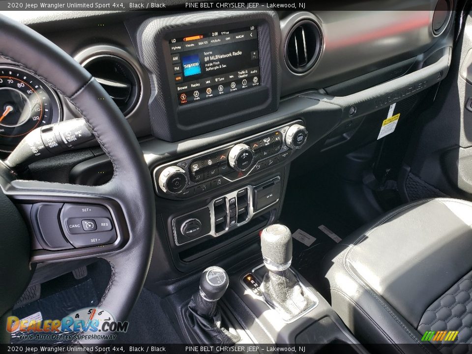 2020 Jeep Wrangler Unlimited Sport 4x4 Black / Black Photo #9