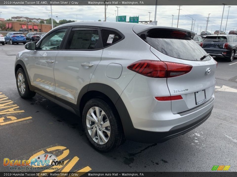2019 Hyundai Tucson SE AWD Molten Silver / Gray Photo #6