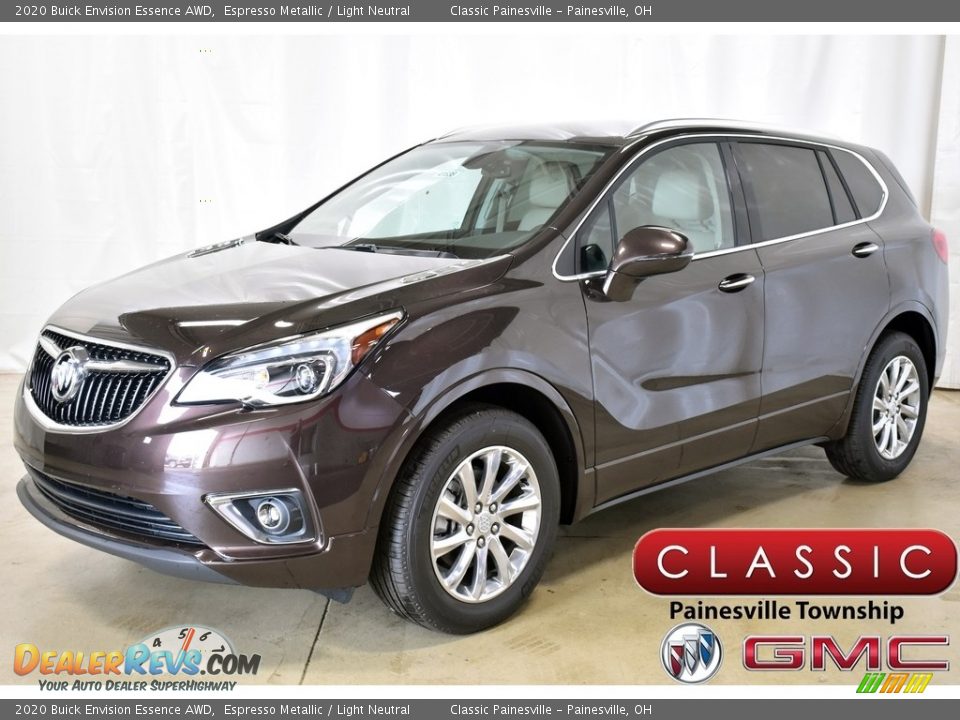 2020 Buick Envision Essence AWD Espresso Metallic / Light Neutral Photo #1