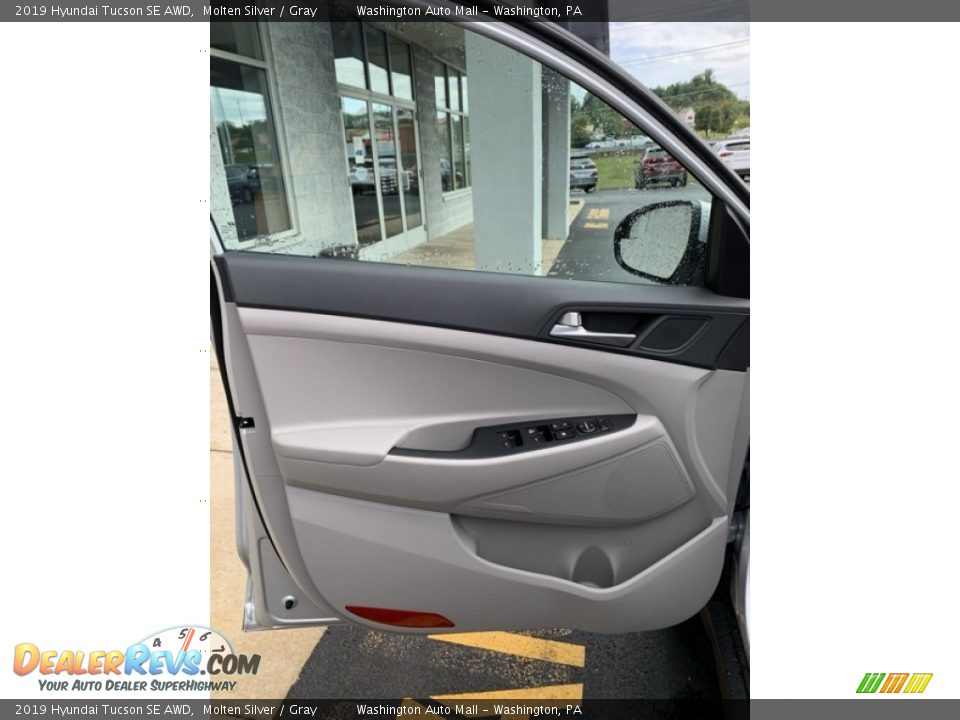 2019 Hyundai Tucson SE AWD Molten Silver / Gray Photo #11