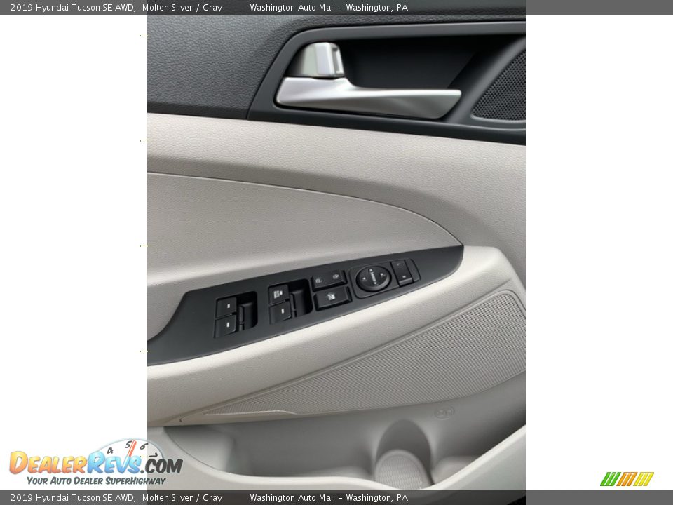 2019 Hyundai Tucson SE AWD Molten Silver / Gray Photo #12