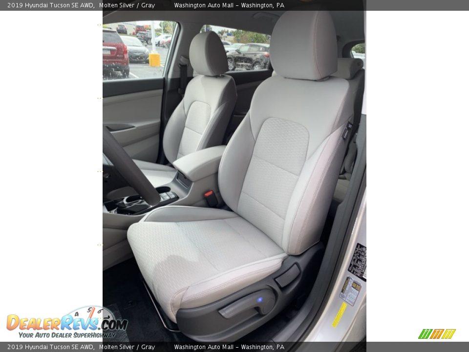2019 Hyundai Tucson SE AWD Molten Silver / Gray Photo #15