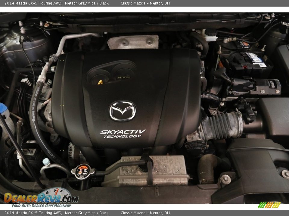 2014 Mazda CX-5 Touring AWD Meteor Gray Mica / Black Photo #17