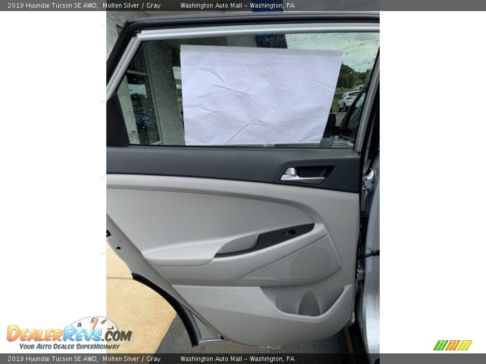2019 Hyundai Tucson SE AWD Molten Silver / Gray Photo #17