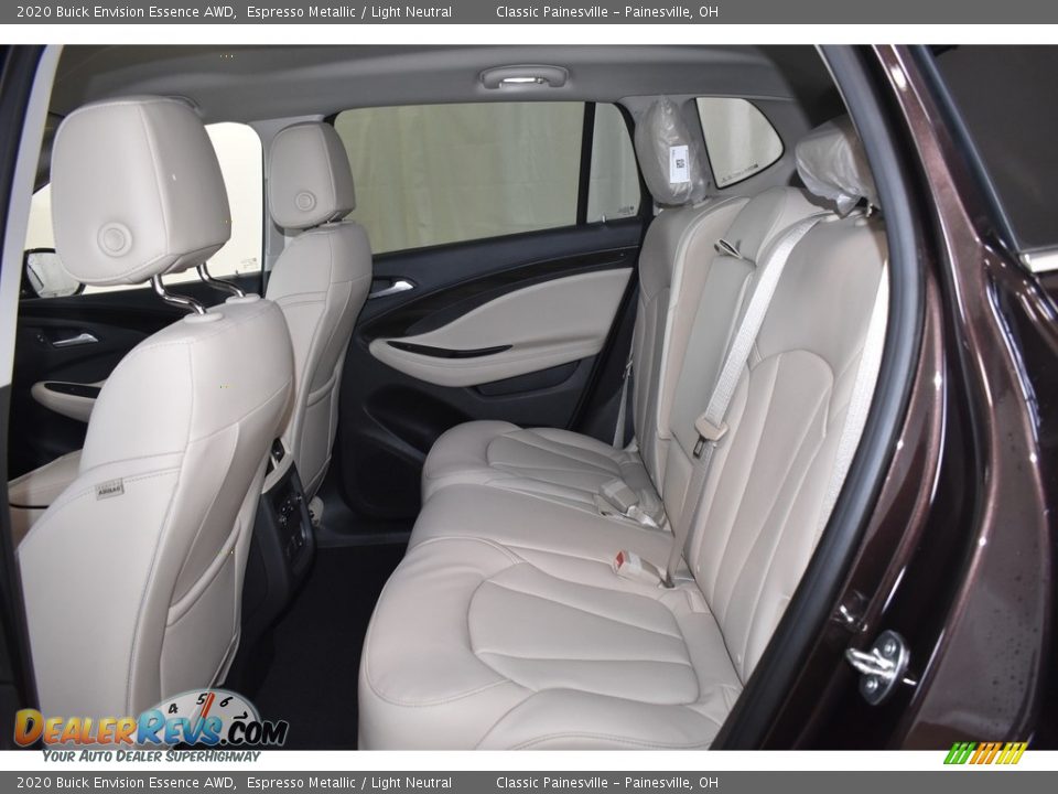 Rear Seat of 2020 Buick Envision Essence AWD Photo #7