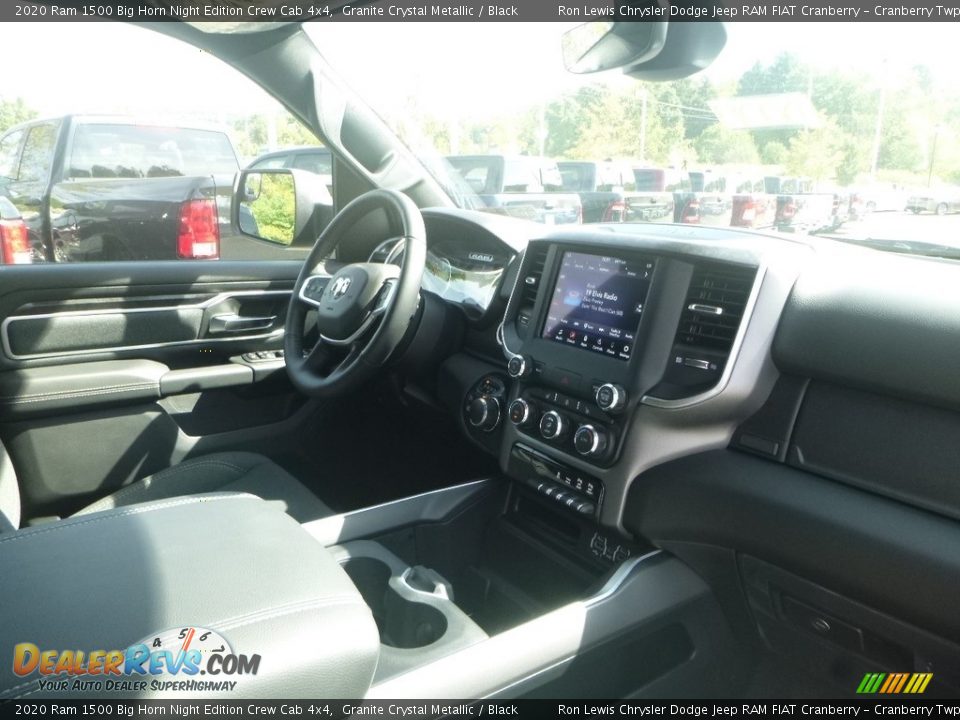 2020 Ram 1500 Big Horn Night Edition Crew Cab 4x4 Granite Crystal Metallic / Black Photo #10