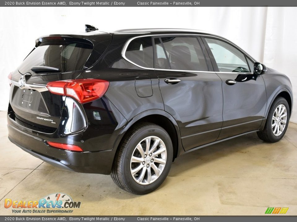 Ebony Twilight Metallic 2020 Buick Envision Essence AWD Photo #2